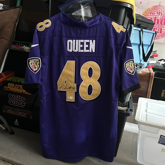 Signed Patrick Queen #48 Ravens Jersey - Picture 2 of 5